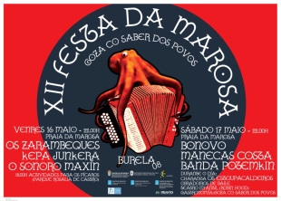 Cartaz da Marosa de Burela