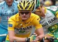 Floyd Landis, de amarelo no Tour de 2006