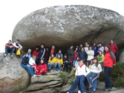 Algúns dos participantes, en Vilanova de Arousa