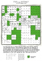 Mapa da Internet en 2006 / Imaxe: http://xkcd.com/195/